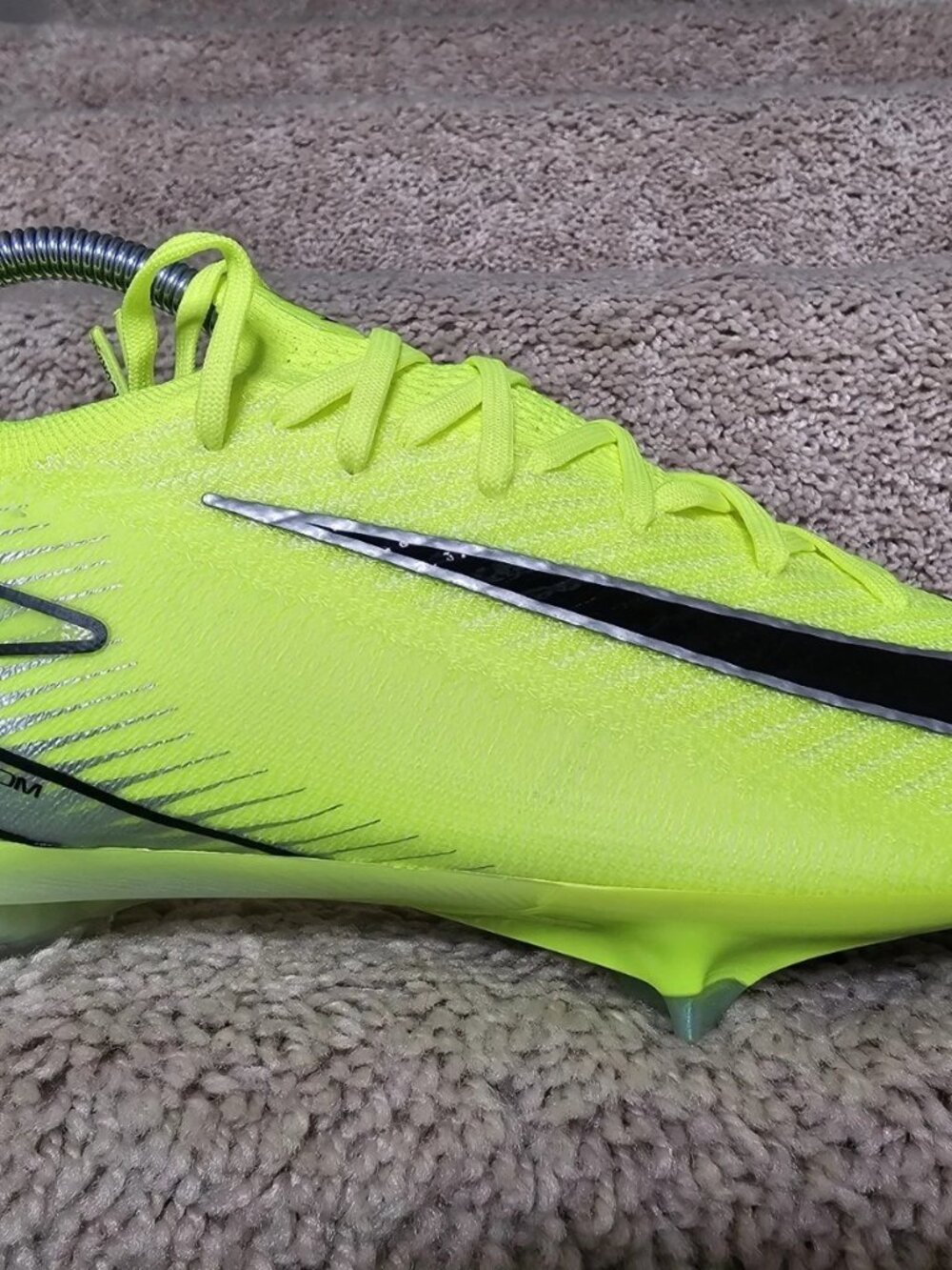 Nike Mercurial Vapor 16 Elite FG Mad Voltage Volt Soccer Cleat Men's Size 8.5